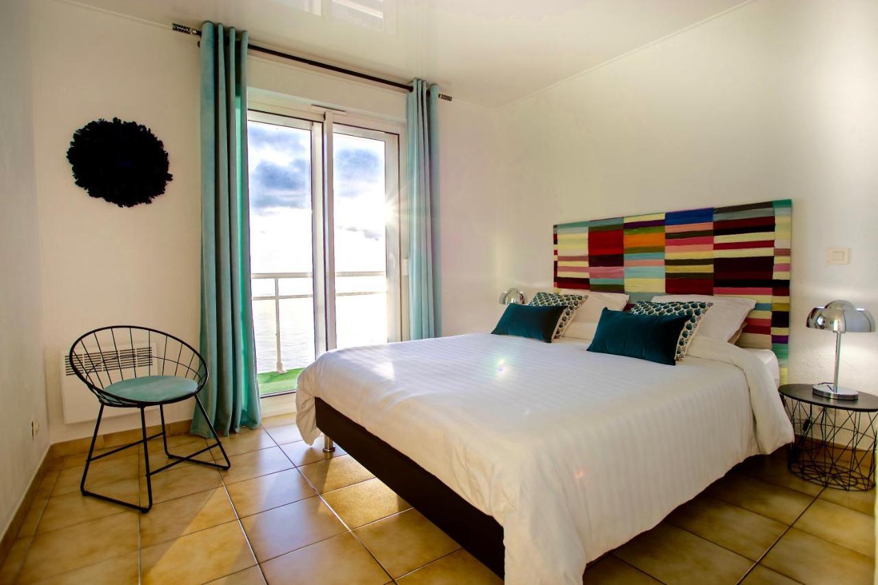 Vue Exceptionnelle Debut Cap Corse La Pier Noire Apartment San-Martino-di-Lota Ngoại thất bức ảnh